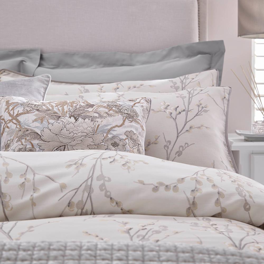 Laura Ashley Pussy Willow Pair of Pillowcases